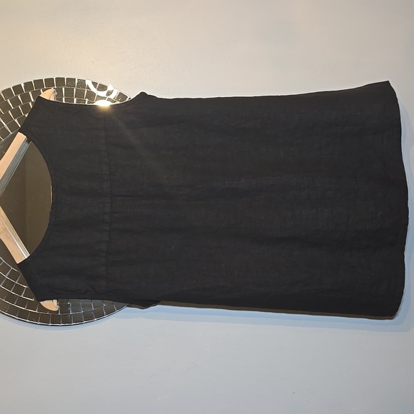 Flax Artistic Linen Tunic Sleeveless V-Neck Tank NWOT - Picture 5 of 10